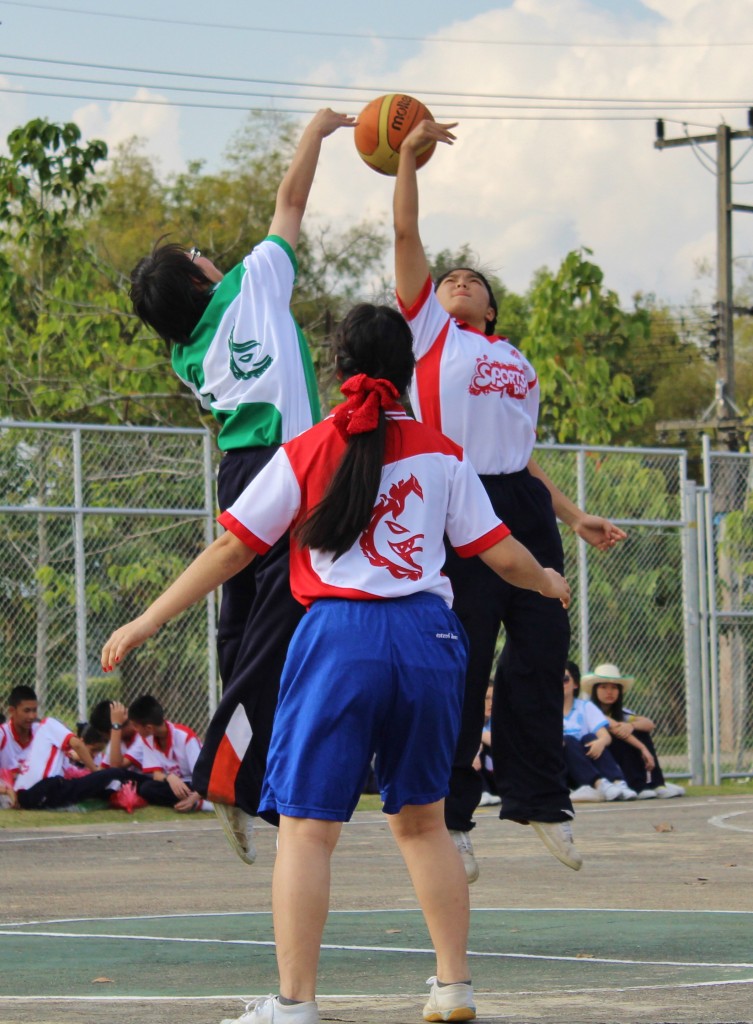 No Sports Day would be complete without an epic tip-off or...