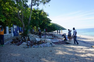 Vendors at the beach...micro enterprise in action! 