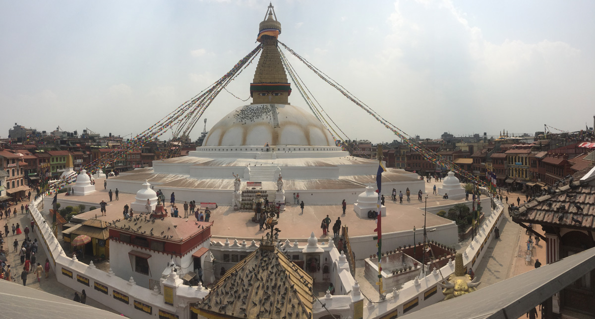 Boudanath Stupa.