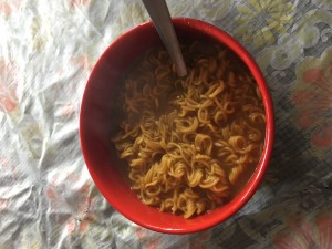 My Nepali ramen that I have had everyday for lunch the past three days 