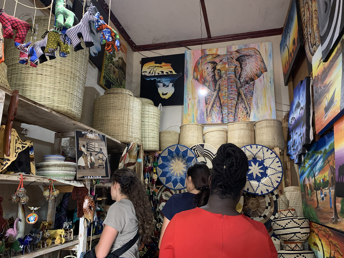 settling in and stepping out