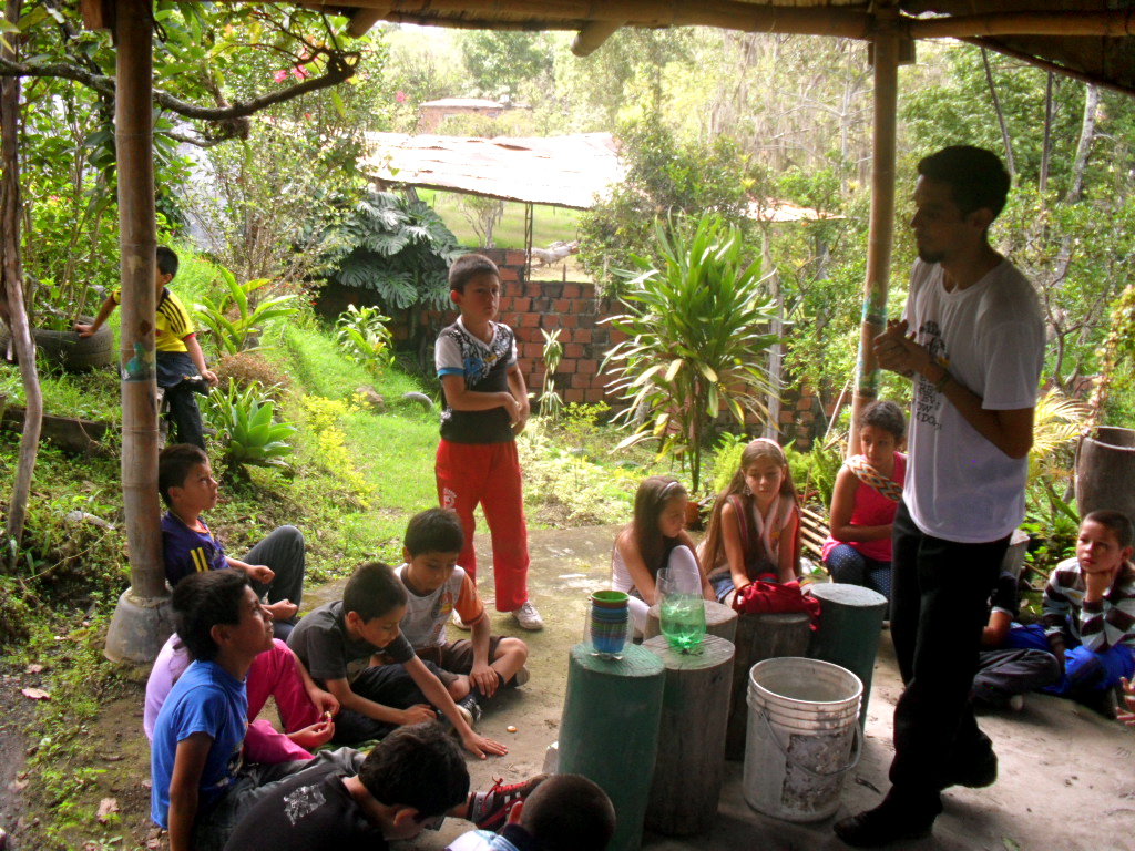 Leaving home to go back home