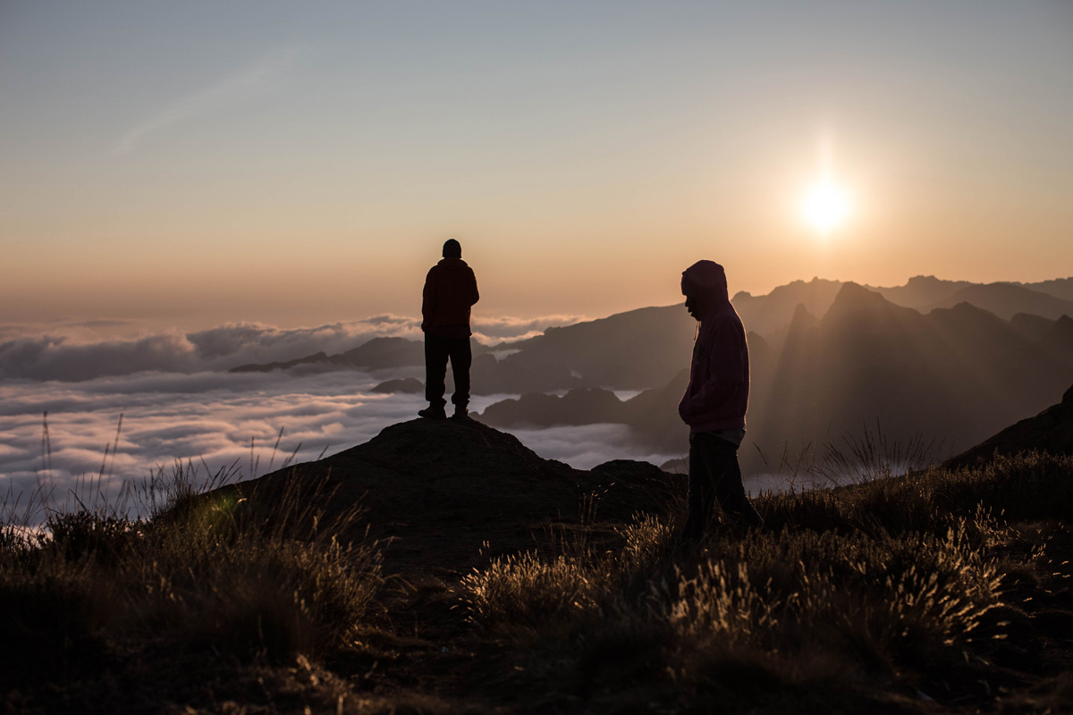 Alone on the Roof of Africa